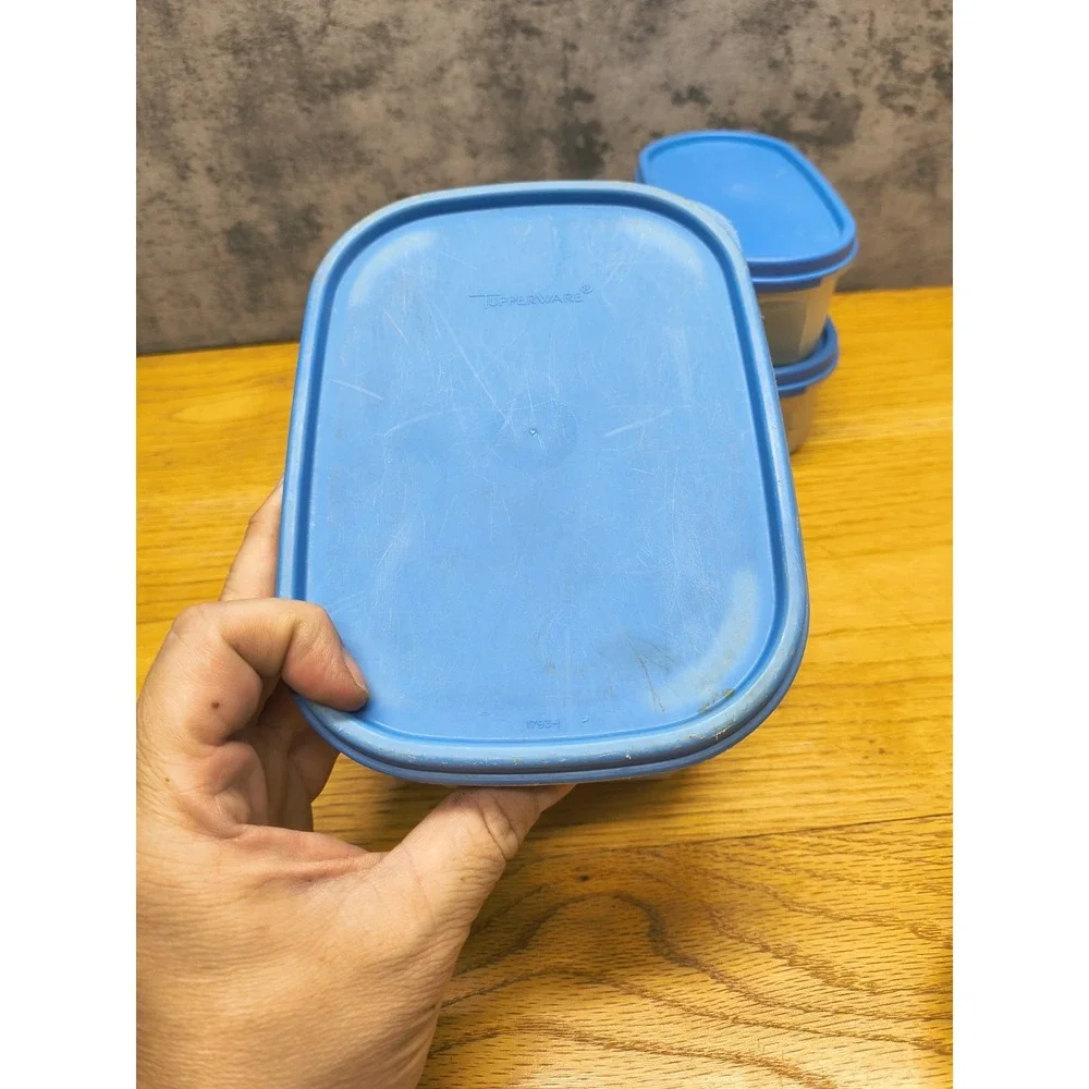 Tupperware Modular Mate Oval Container w/Lid 1615/1614/1605/1792/1611/1606 Lot 7